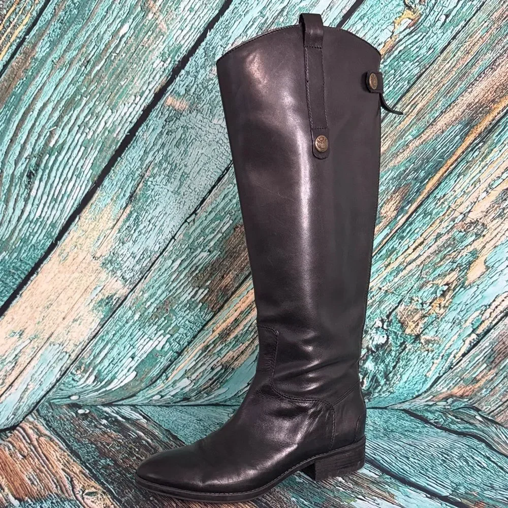 Sam Edelman Black Over the Knee Boots